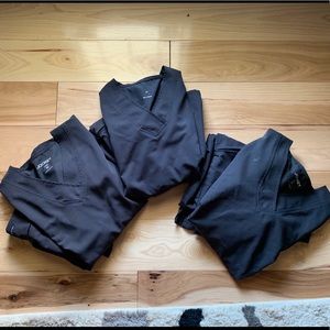 Women’s Jockey Black Scrubs